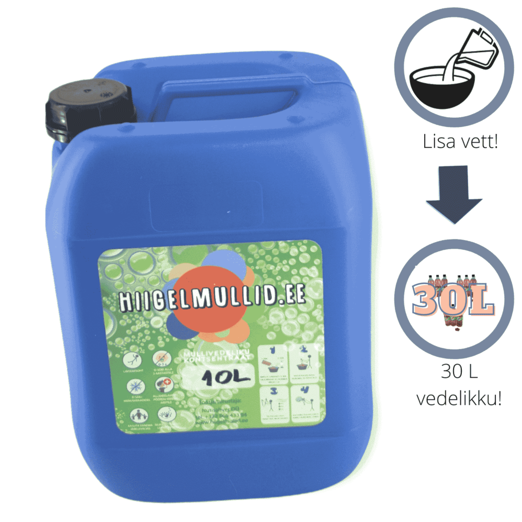 10L kontsentraat hiigelmullidele (=30L mullivedelikku) - Hiigelmullid.ee