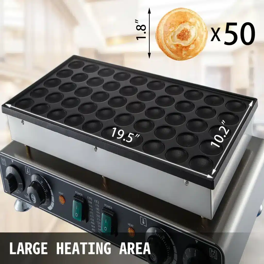 MÜÜK KOHE OLEMAS! Minipannkoogi masin (poffertjes) 50 koogile - Hiigelmullid.ee