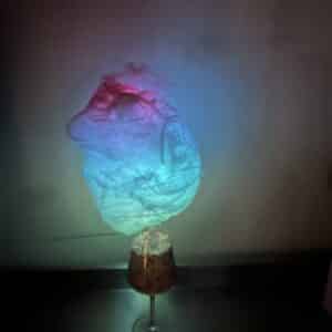 Suhkruvatimasina vilkuvad LED pulgad, 28cm