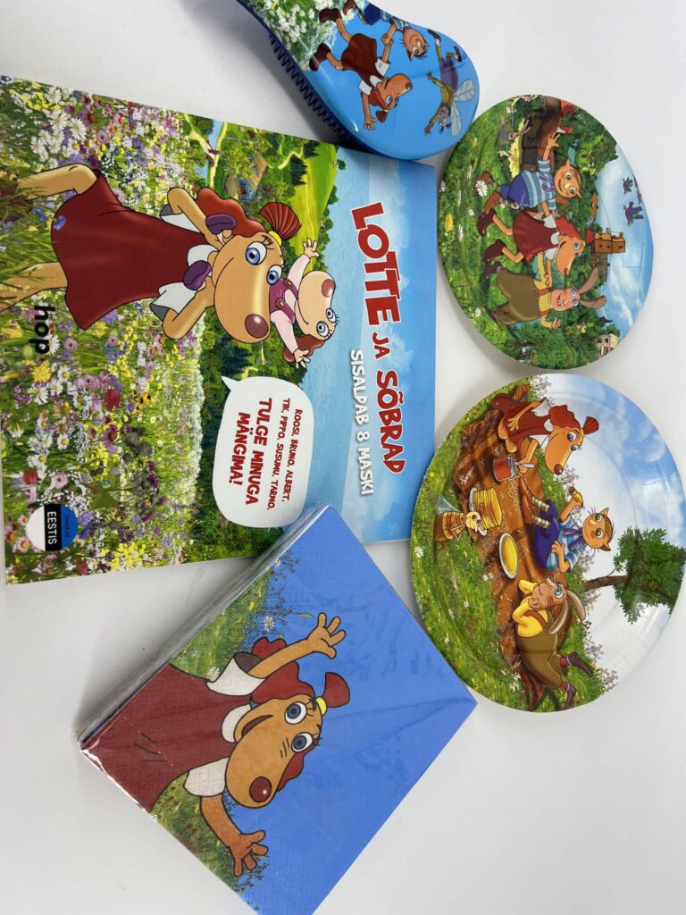 Lotte maskide raamat, maskimäng