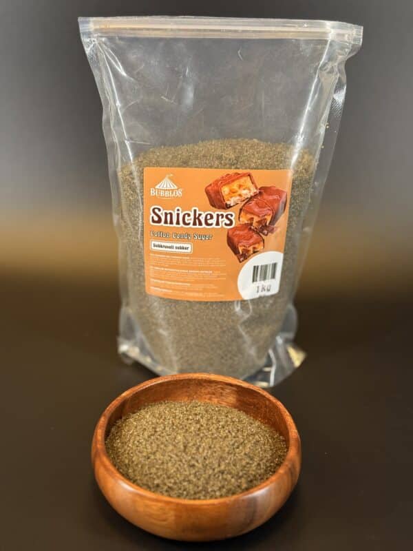 Snickersi pruun suhkruvati suhkur