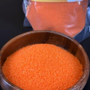 UUS! Oranž apelsinimaitseline suhkur, 1kg - Image 4