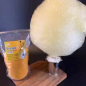 UUS! Kollane banaanimaitseline suhkur, 1kg - Image 2