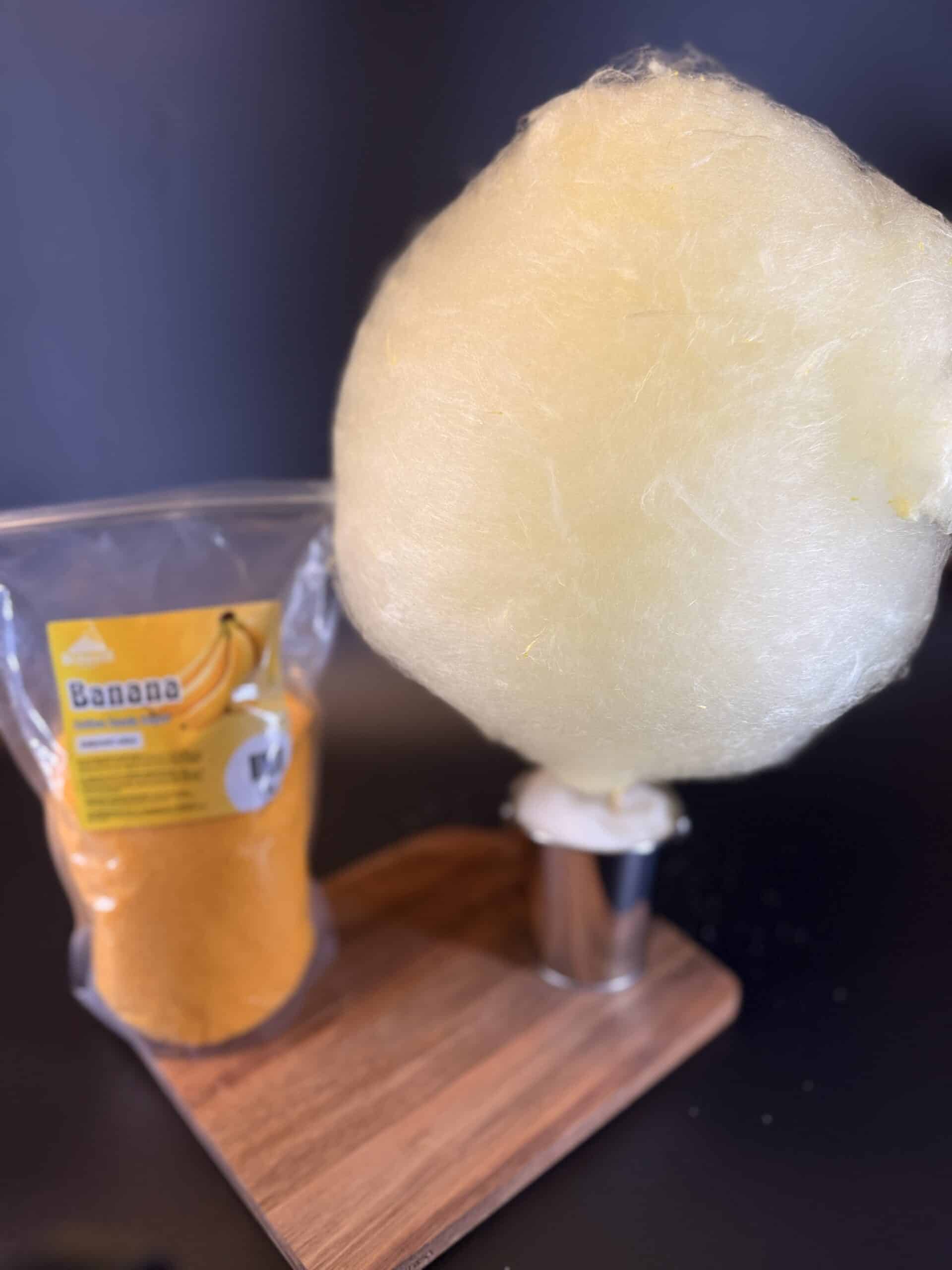 UUS! Kollane banaanimaitseline suhkur, 1kg - Image 2
