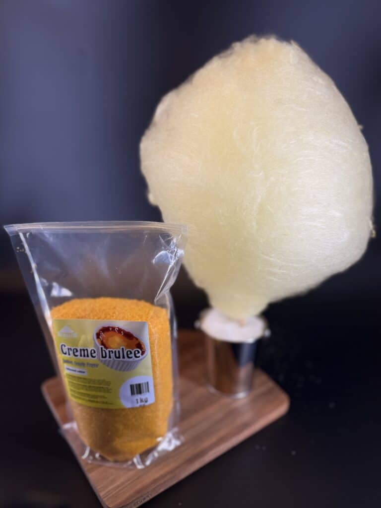 UUS! Kollane creme brule maitseline suhkur, 1kg