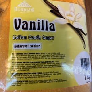 UUS! Kollane vaniljemaitseline suhkur, 1kg - Image 3