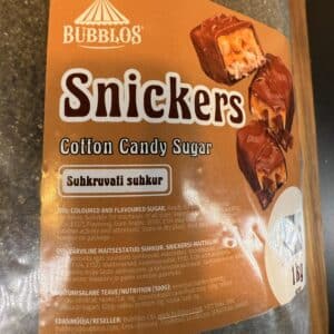 UUS! Pruun snickersi maitseline suhkur, 1kg - Image 3