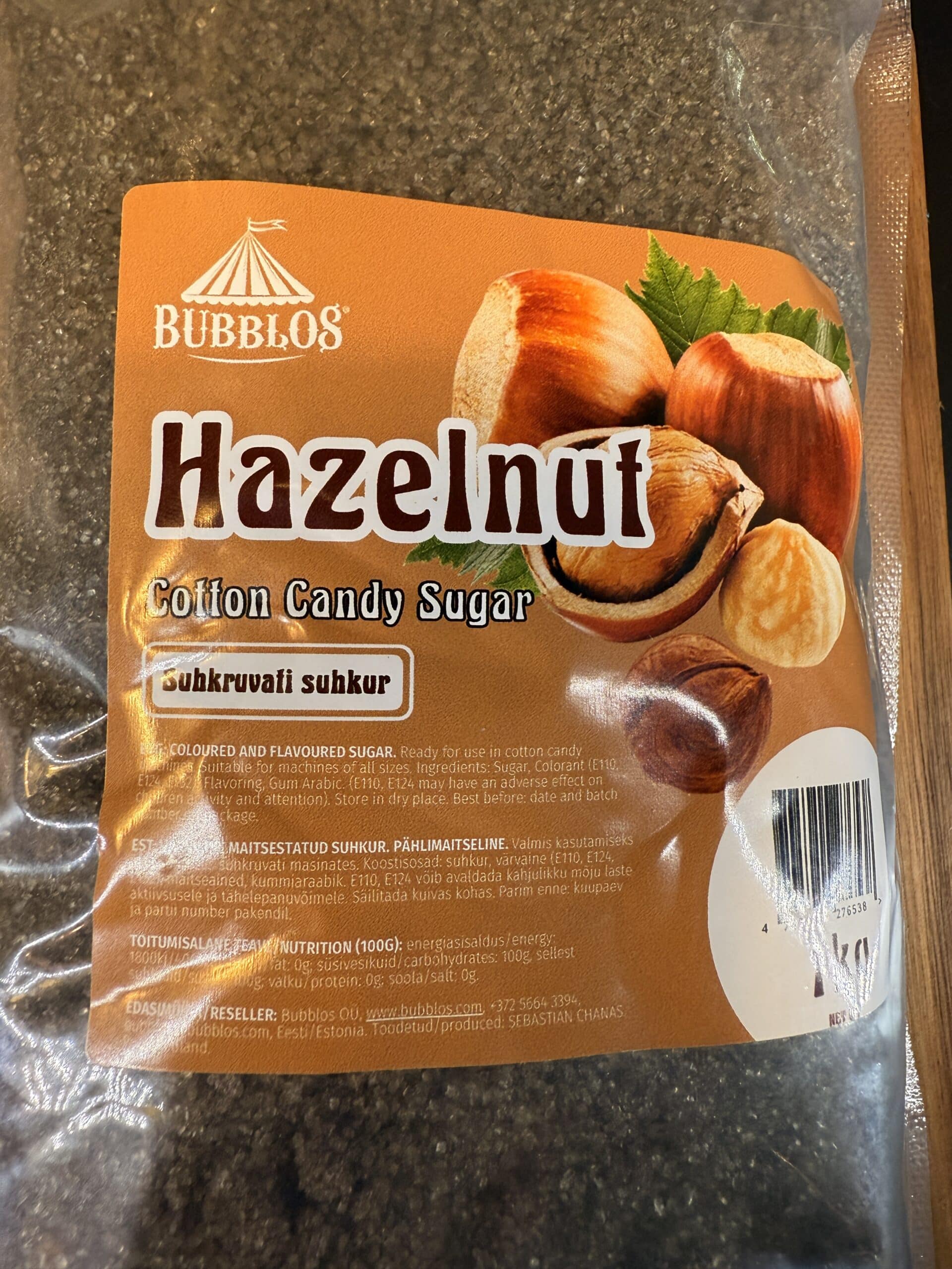 UUS! Pruun pähklimaitseline suhkur, 1kg - Image 3