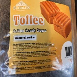UUS! Pruun toffe maitseline suhkur, 1kg - Image 3