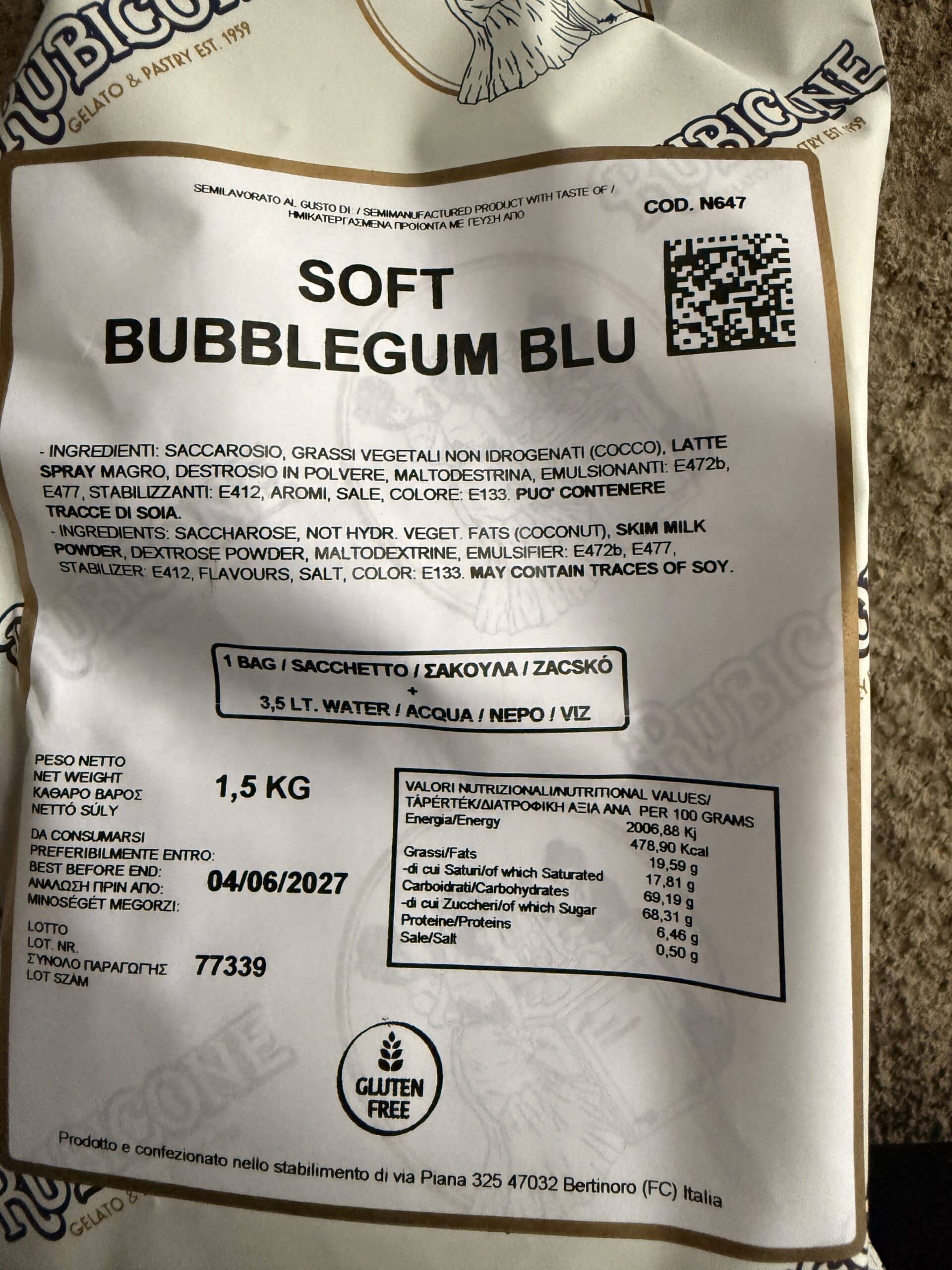 UUS! Pehme jäätise (masinajäätise) pulber SININE NÄTS. Kohapealt 24/7! - Image 3